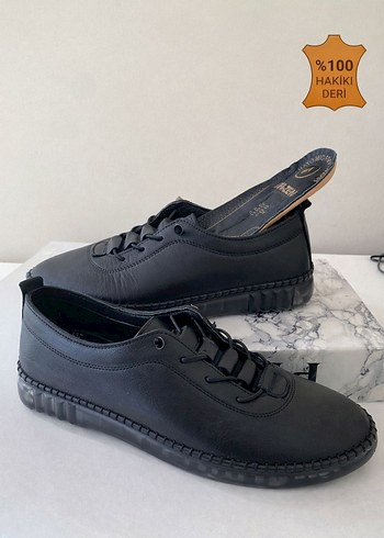%100 HAKİKİ DERİ KADIN TAM ORTOPEDİK GÜNLÜK AYAKKABI - Görsel 11