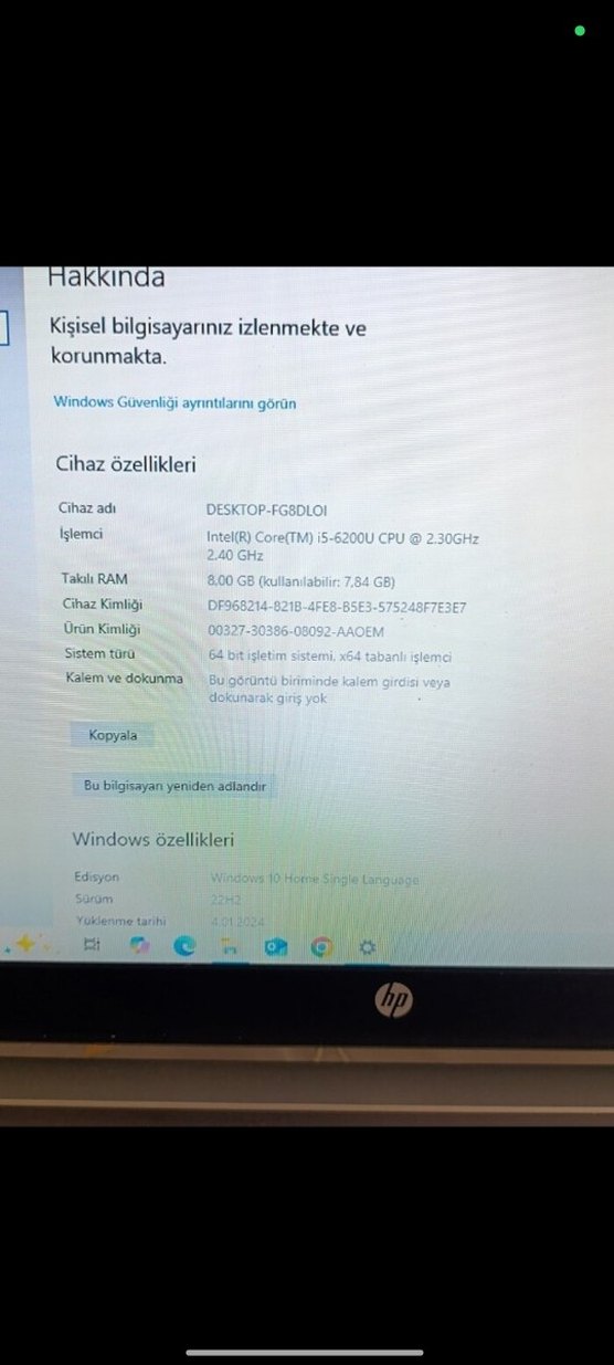 HP PAVİLİON 1.5 İSLEMCİLİ 6.NESİL - Görsel 5