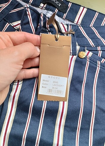 Gucci Orijinal Gucci bayan pantolon