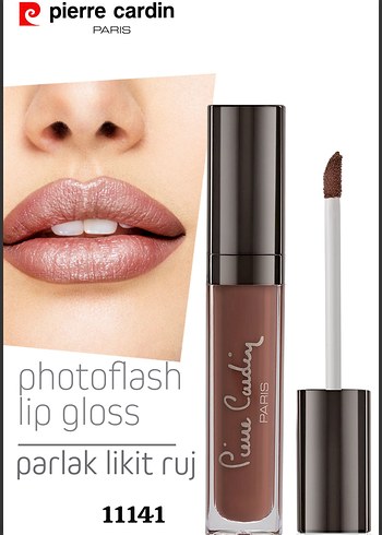 Pierre Cardin Parlak Likit Ruj - Açık Bej - Görsel 7