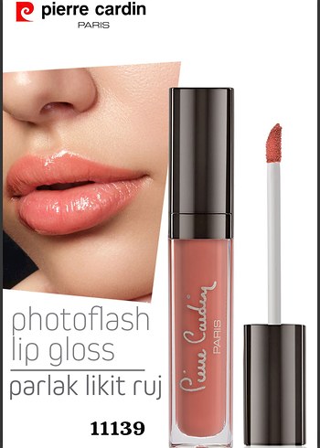 Pierre Cardin Parlak Likit Ruj - Açık Bej - Görsel 3