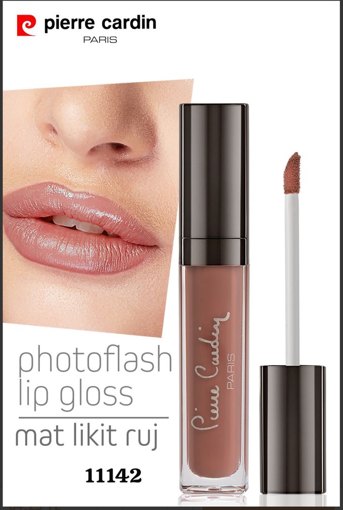 Pierre Cardin Parlak Likit Ruj - Açık Bej - Görsel 2