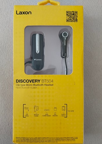 Laxon DISCOVERY BT504 Bluetooth Kulaklık Siyah - Görsel 2