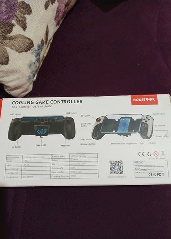 Colls shark Soğutmalı Oyun Kontrolcüsü - Görsel 5