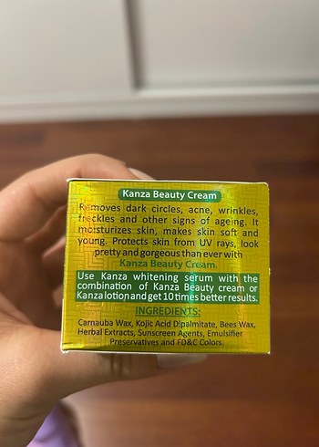 Kanza Güzellik Kremi 3'ü 1 Arada - Görsel 3