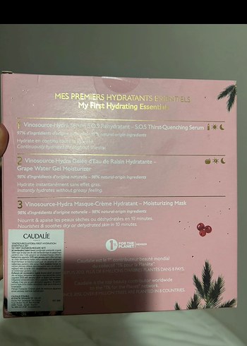 Caudalie vinohydra set nemlendirici kofre - Görsel 5