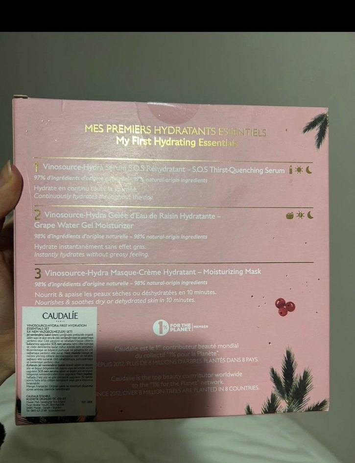 Caudalie vinohydra set nemlendirici kofre - Görsel 5