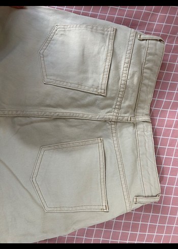 Trendyolmilla bej jean pantolon - Görsel 2