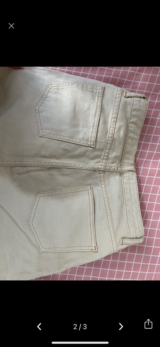 Trendyolmilla bej jean pantolon - Görsel 2