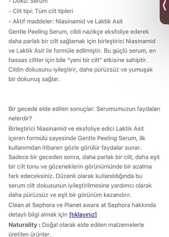 Sephora NiaLac Hassas Peeling Serumu - Görsel 7