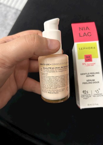 Sephora NiaLac Hassas Peeling Serumu - Görsel 6