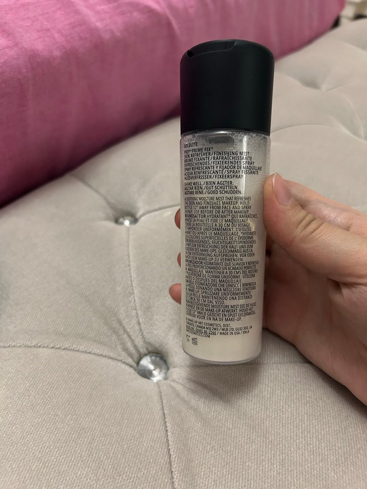 Parlak Gold Prep+Prime Makyaj Sabitleyici Sprey - Görsel 3