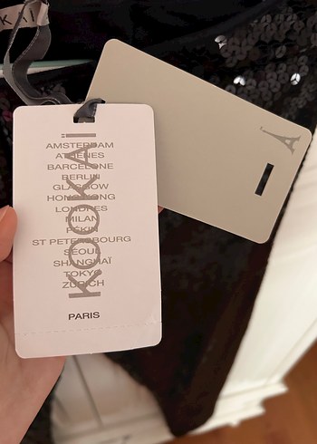 Kadın Siyah Payetli Dar Kesim Pantolon - Görsel 5