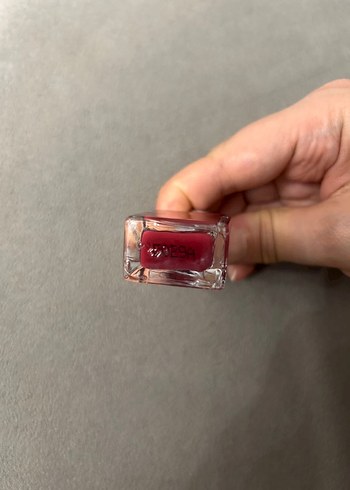 Sephora Koyu Kırmızı ve Top Coat Tırnak Cilası - Görsel 7