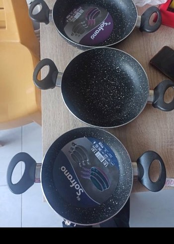 Sofrino Siyah Granit Görünümlü 3 lü