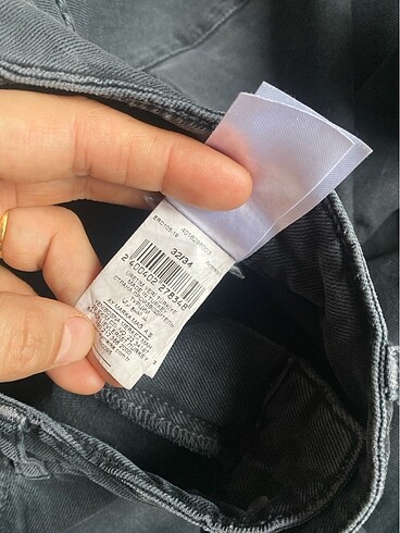 32 Beden gri Renk Beymen pantolon