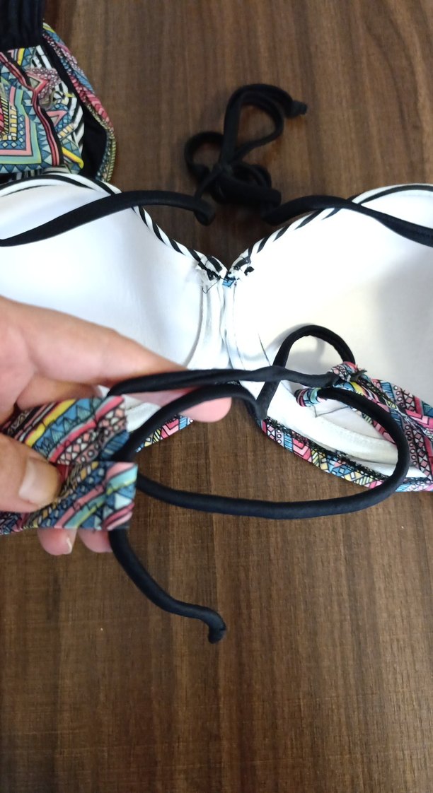 Desenli Bohem Kadın Bikini Takımı - Görsel 4