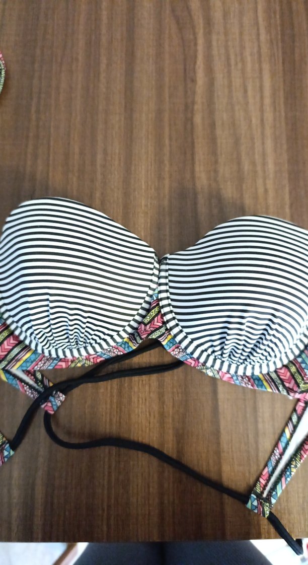 Desenli Bohem Kadın Bikini Takımı - Görsel 3