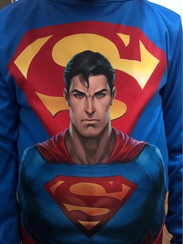6 Yaş Beden Superman kostümü