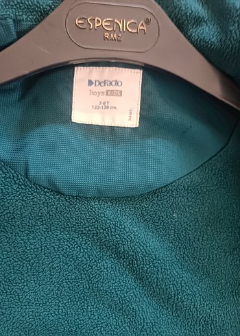 7 Yaş Beden mavi Renk Çocuk mont