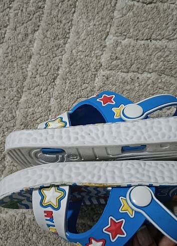 25 Beden mavi Renk Sandalet