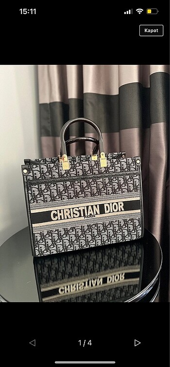 Christian dior askılı çanta