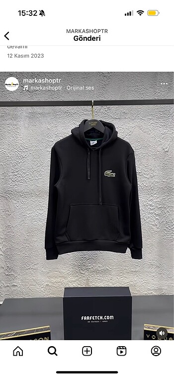 Lacoste sweatshirt