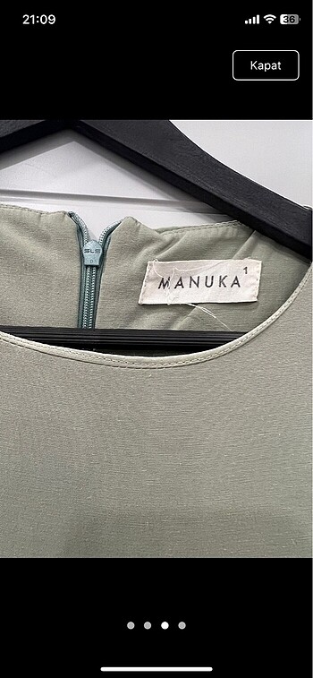 Manuka elbise