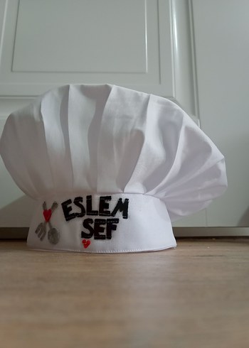 Beyaz Mutfak Şefi Şapkası - Görsel 2