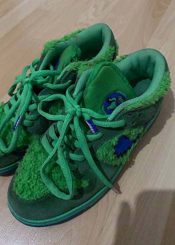 Erkek Yeşil Tüylü Spor Ayakkabı Nike - Görsel 2