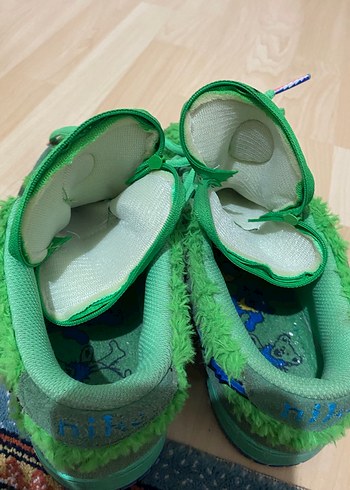 Erkek Yeşil Tüylü Spor Ayakkabı Nike - Görsel 6