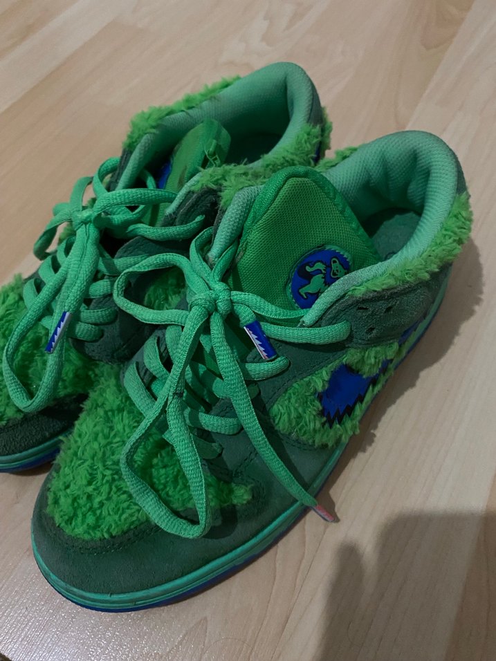 Erkek Yeşil Tüylü Spor Ayakkabı Nike - Görsel 2