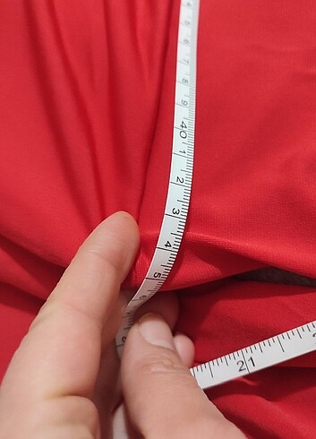 xl Beden Shendel kırmızı elbise