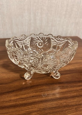 Cam şekerlik uzunluk 13 cm En 9 cm yükseklik 7.5 cm