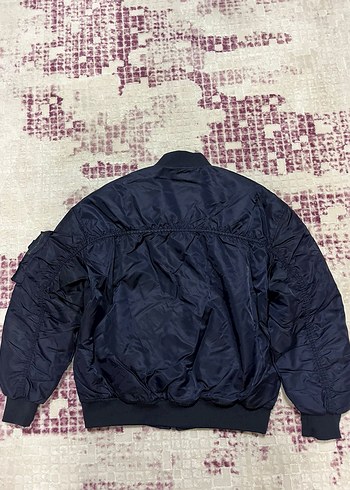 xs Beden lacivert Renk Bershca marka bomber ceket XS beden