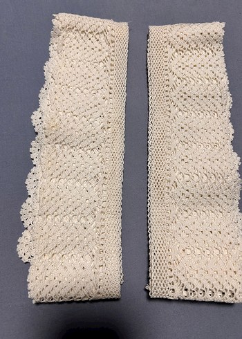 Sandıkiçi  çift taraflı çarşaf danteli 2 uzun parça veya - Görsel 2