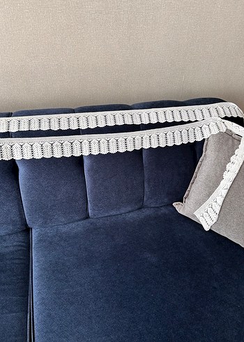 Sandıkiçi  çift taraflı çarşaf danteli 2 uzun parça veya - Görsel 5