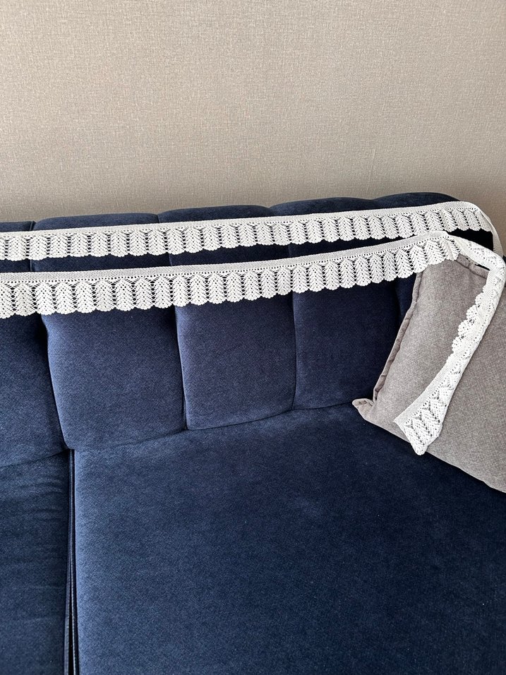 Sandıkiçi  çift taraflı çarşaf danteli 2 uzun parça veya - Görsel 5