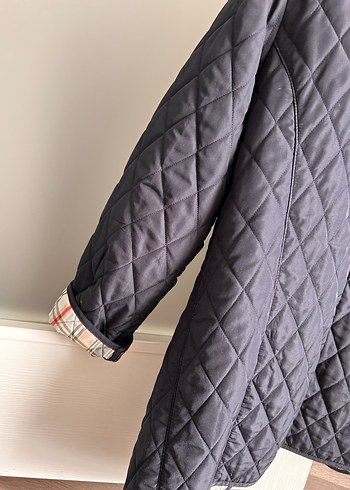 Boynerin Selen marka Kadın lacivert kaban boy 84 cm az giyilmiş - Görsel 6