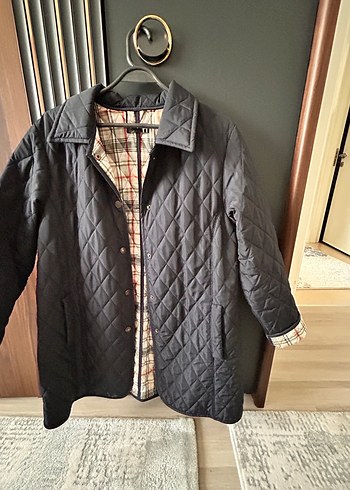 Boynerin Selen marka Kadın lacivert kaban boy 84 cm az giyilmiş - Görsel 4