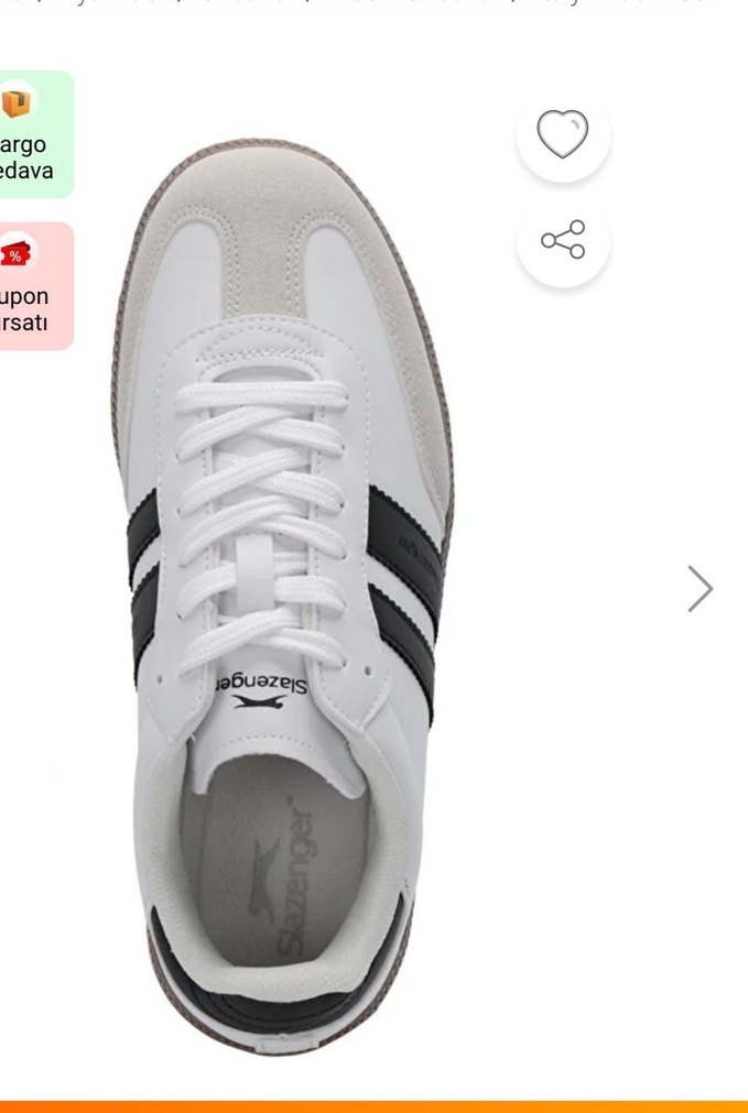 Slazenger sıfır etiketli bayan Spor Ayakkabı - Görsel 2