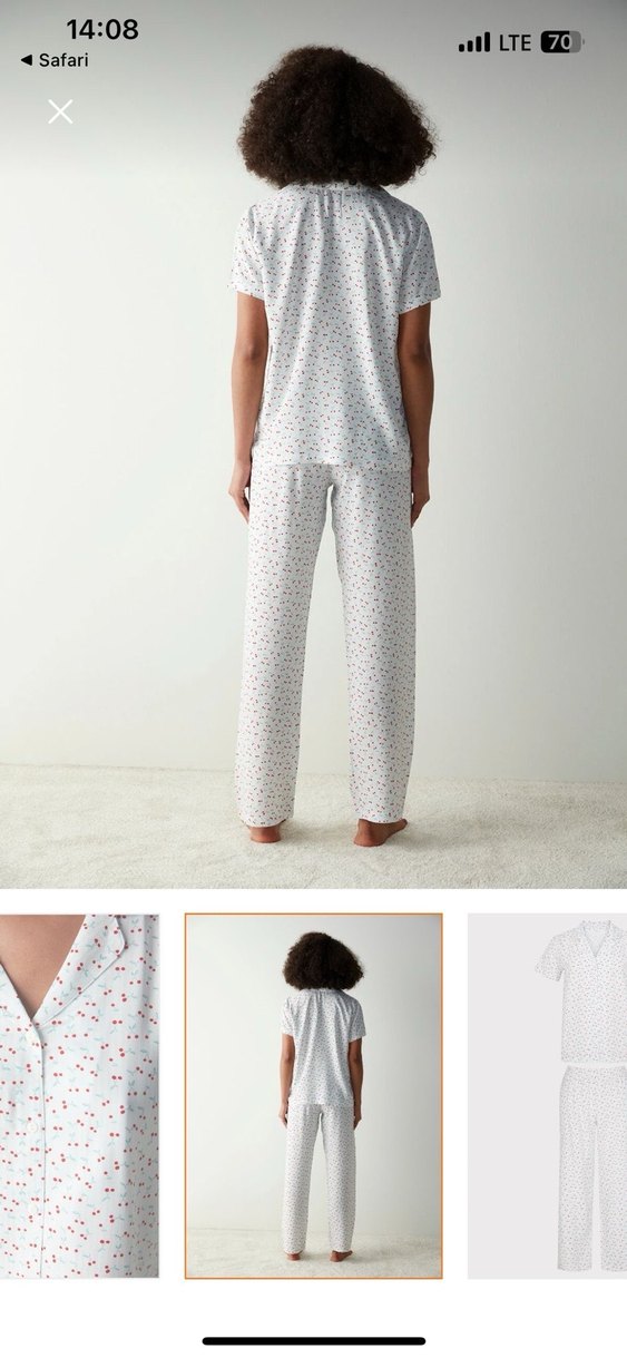 Penti sıfır etiketli Pijama Takımı  M 38  beden - Görsel 2