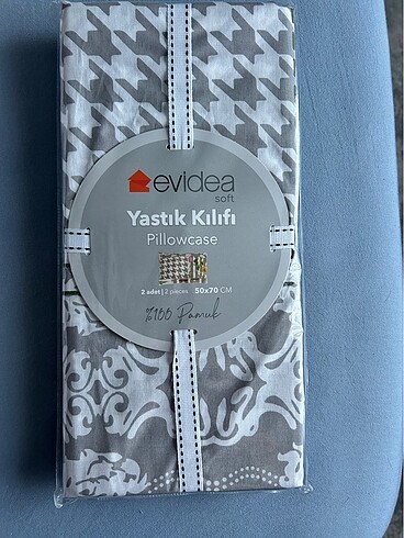 Evidea marka sıfır paketli yastık kılıfı