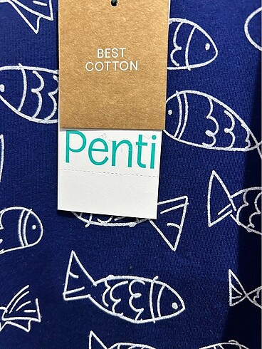 Penti Penti Sıfır etiketli erkek çocuk şortlu pijama takımı