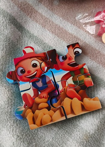 Renkli Çocuk Yapbozları Eva puzzle yapboz - Görsel 7