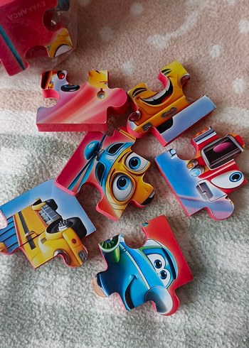 Renkli Çocuk Yapbozları Eva puzzle yapboz - Görsel 6