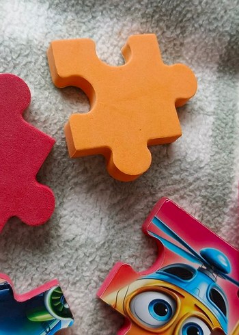 Renkli Çocuk Yapbozları Eva puzzle yapboz - Görsel 8