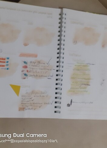 Planlayıcı defter ajanda süresizajanda