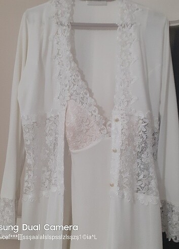 Kadın gecelik sabahlık pijama - Görsel 5