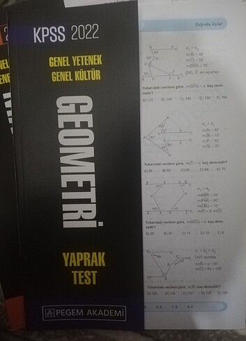  Beden Matematik ve geometri kpss Yaprak test